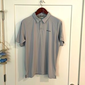 Columbia Omni-Freeze Polo - Grey/Silver - L